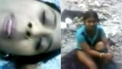 Village pen pundaiyil outdooril matter podum premium clip
