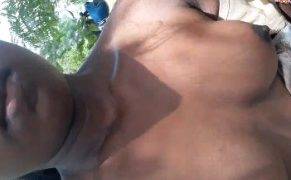 Indian beauty showing boobs forest lover hot scene